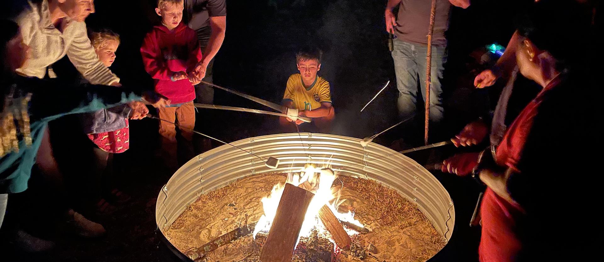 150 soak up outdoors insights, enjoy s'mores at Night Hike