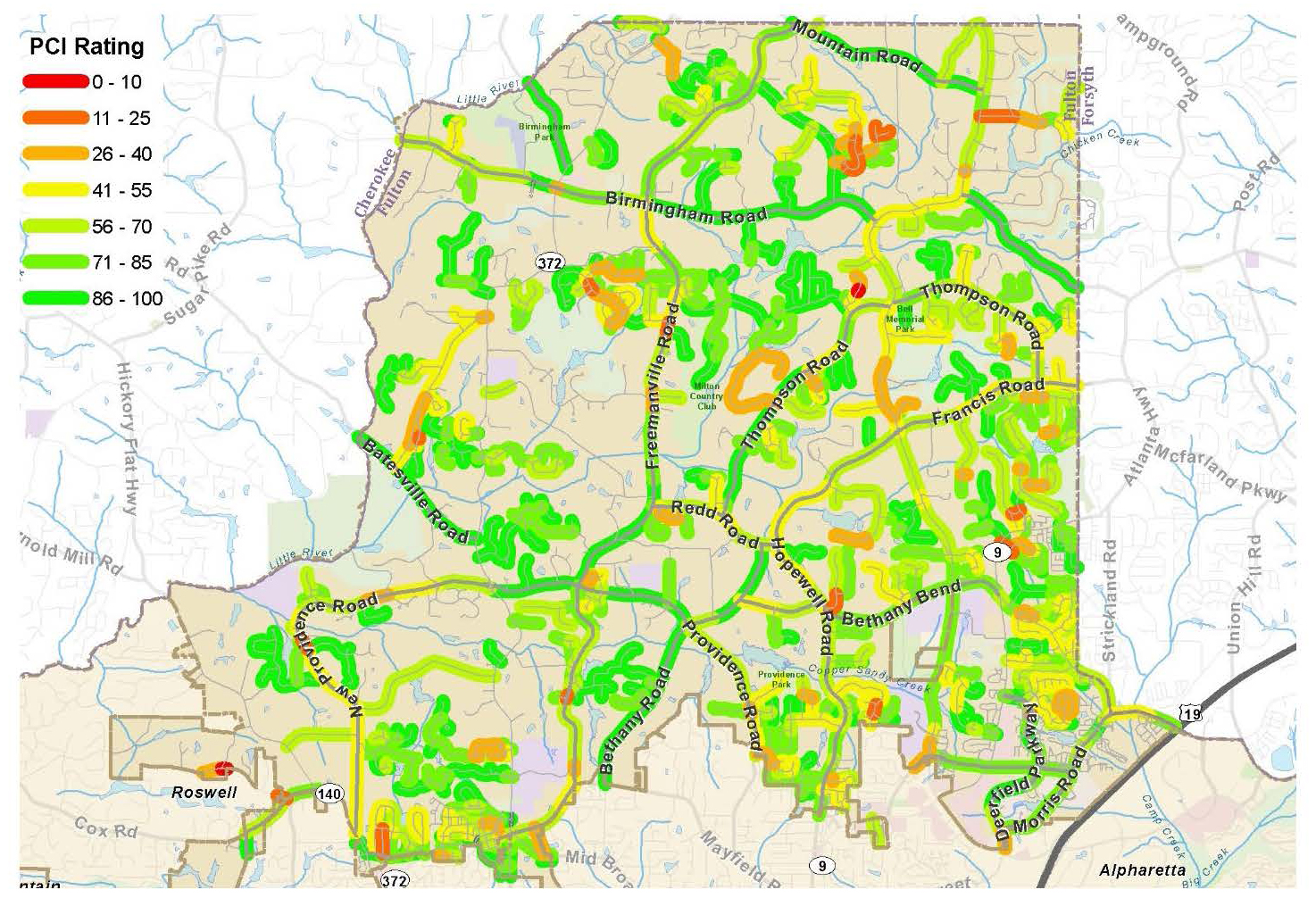 PCI Map