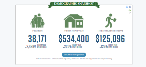 Demographics screenshot