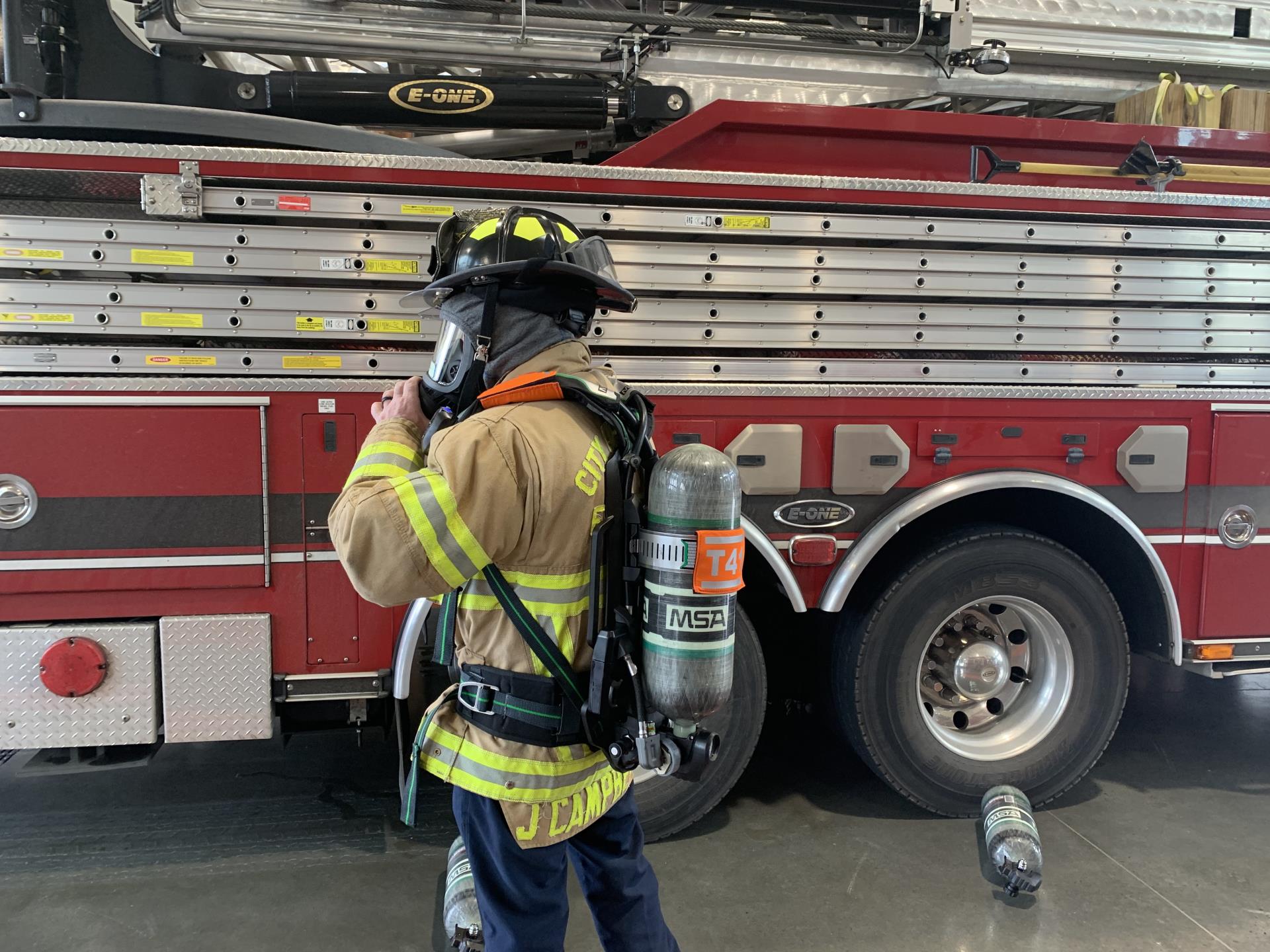 Firefighter in SBCA Upgrade