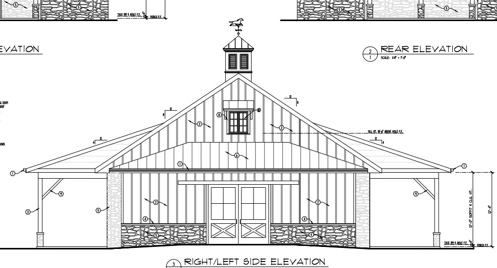 Brittle Road proposed barn