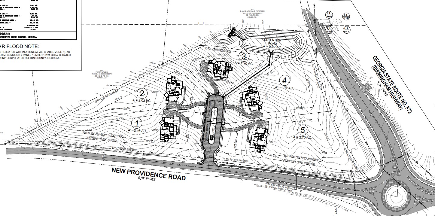 New Providence Road plat proposal