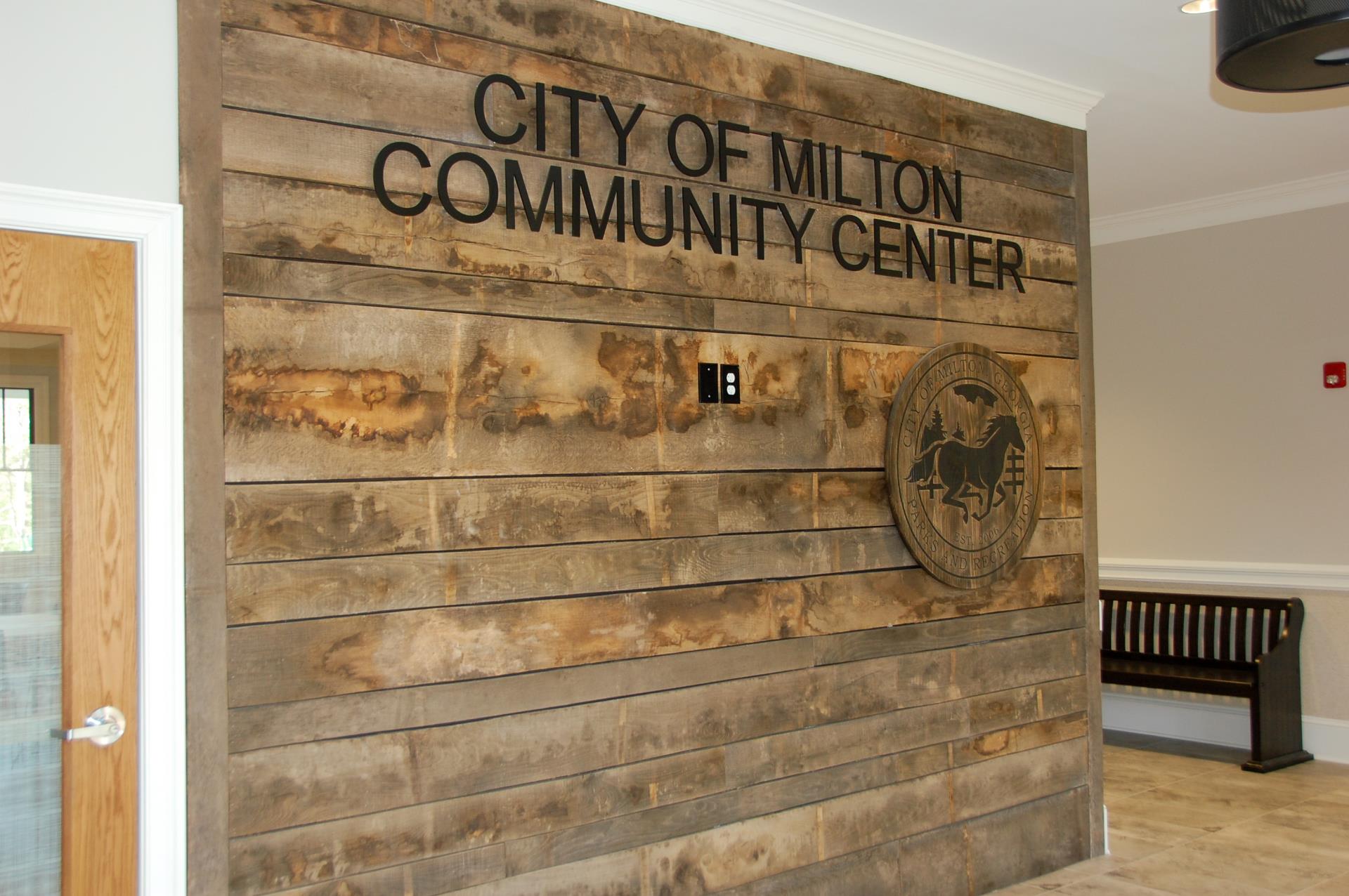 Community Center foyer