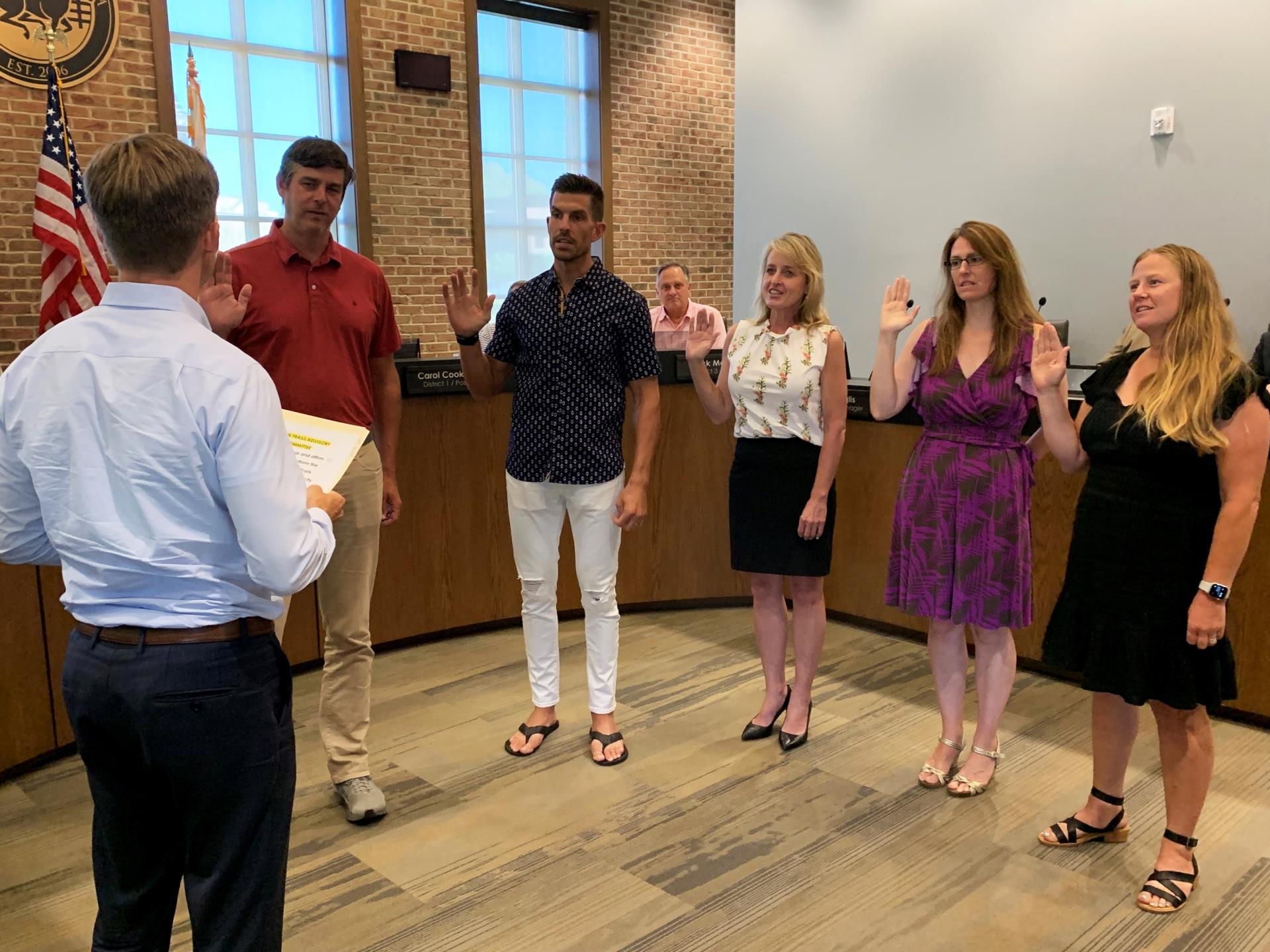 MTAC swearing in Council