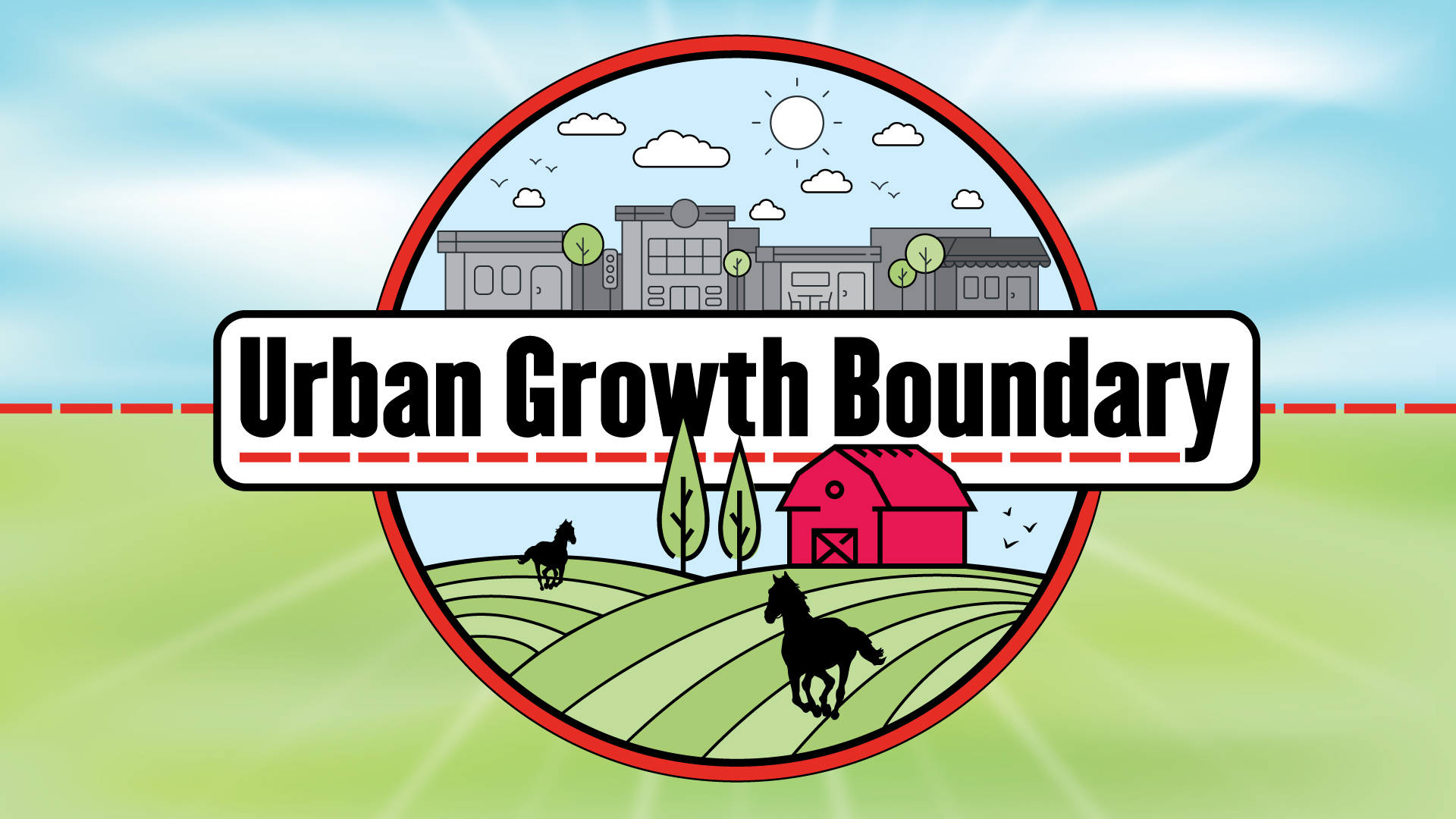 Urban Growth Boundary logo green