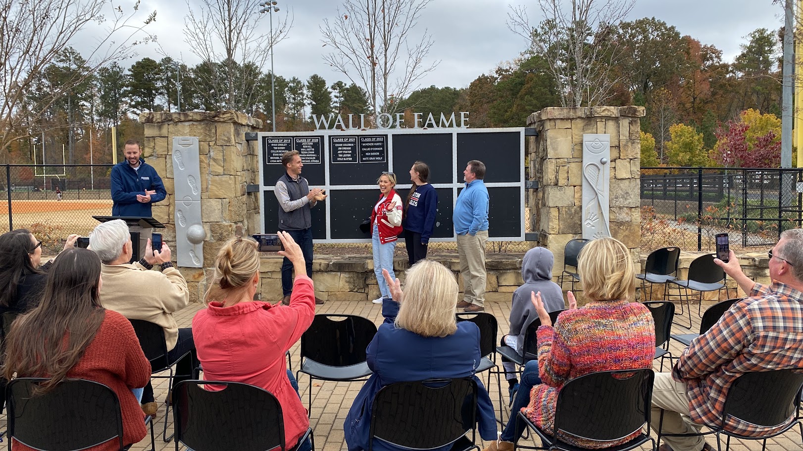 Unveiling 2022 Wall of Fame