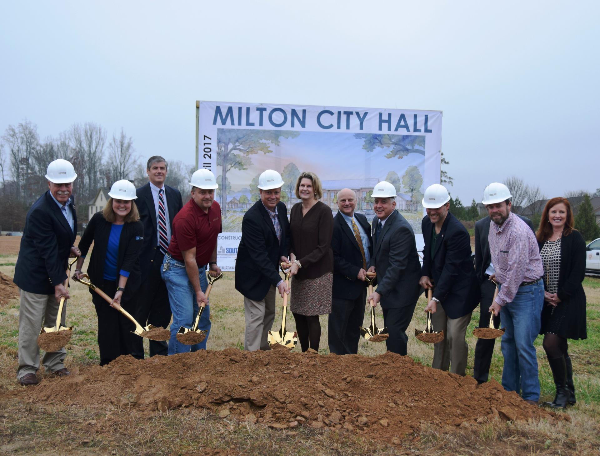 City Hall groundbreaking