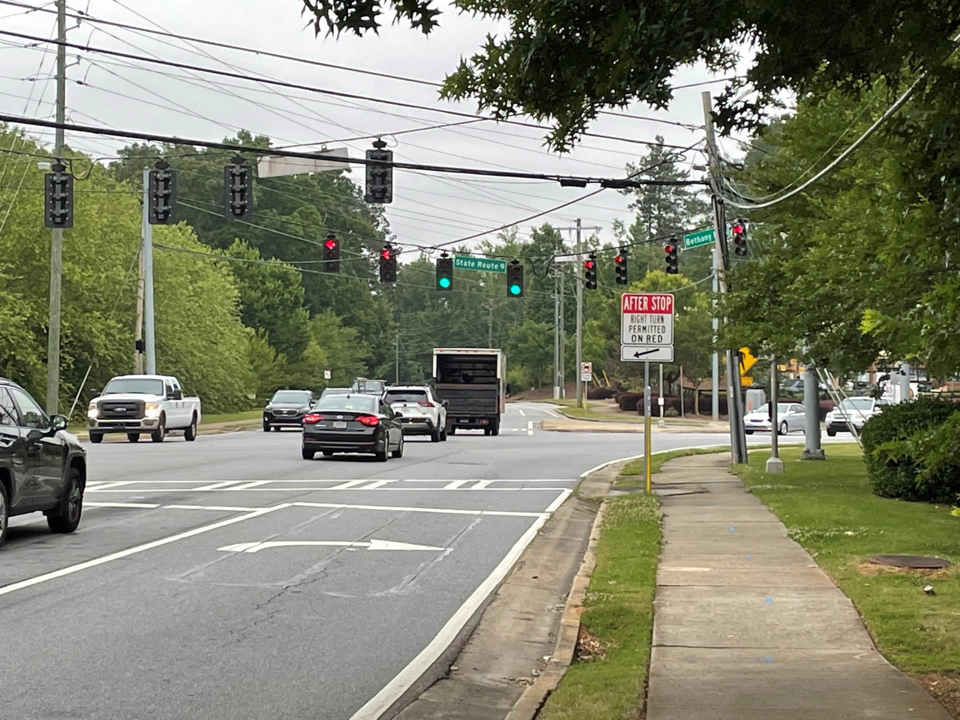 June 2023 Bethany Highway 9 intersection