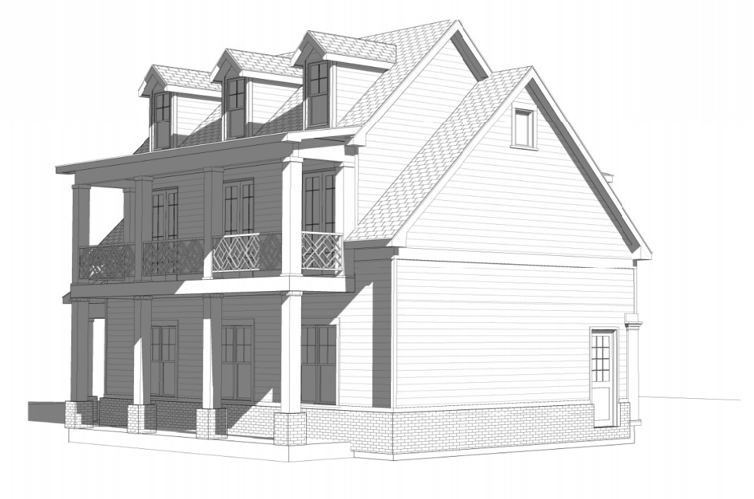 guest house rendering DRB