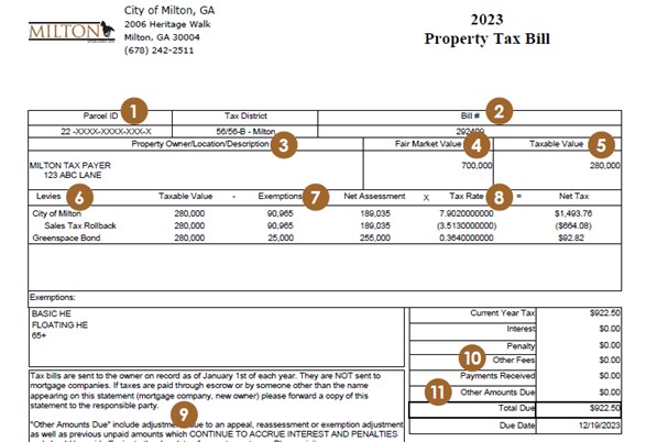 2023.Milton.Property.Tax.Bill.Version2.Cropped