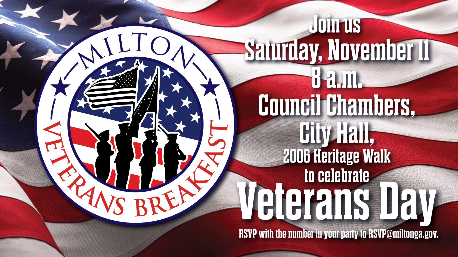 Veterans Breakfast graphic