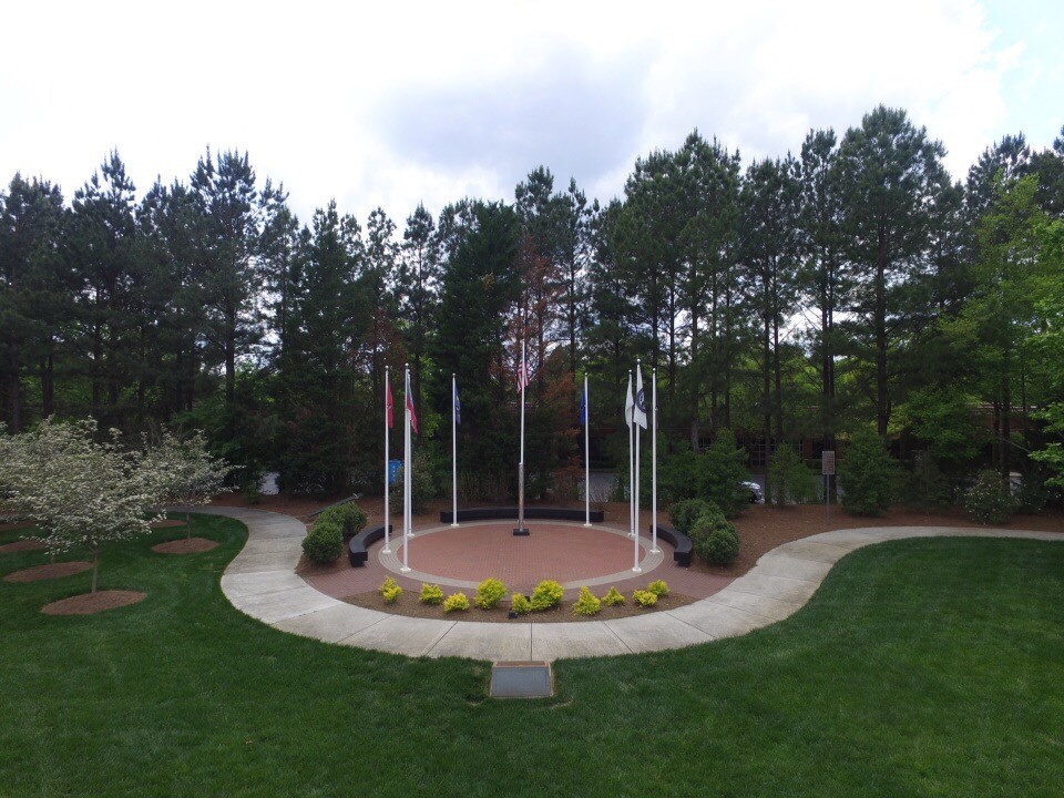 Freedom Park flag_drone