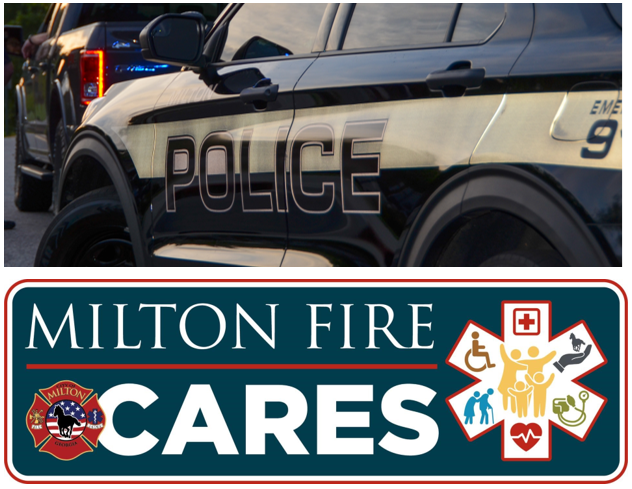 Fire CARES Milton Police combo