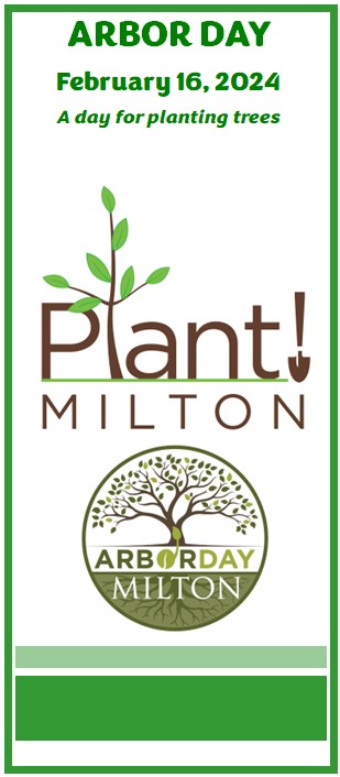 Plant Milton tree tag