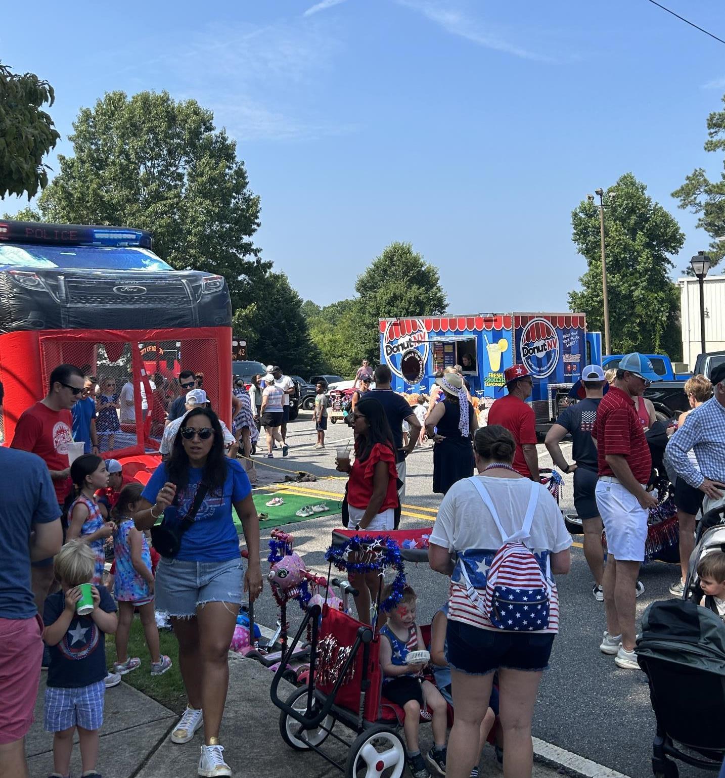 busy by bouncy house