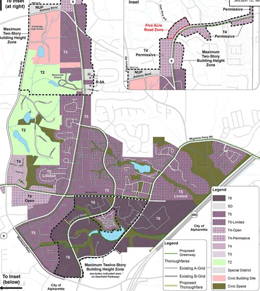 Deerfield map zoning