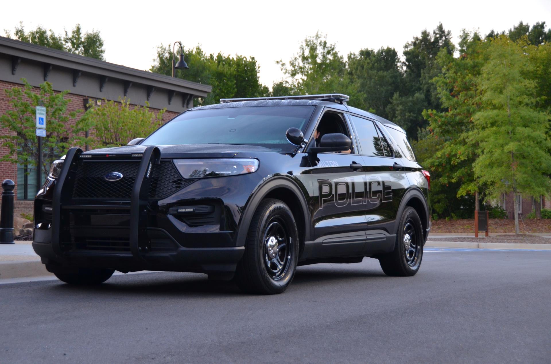 Milton Police patrol car